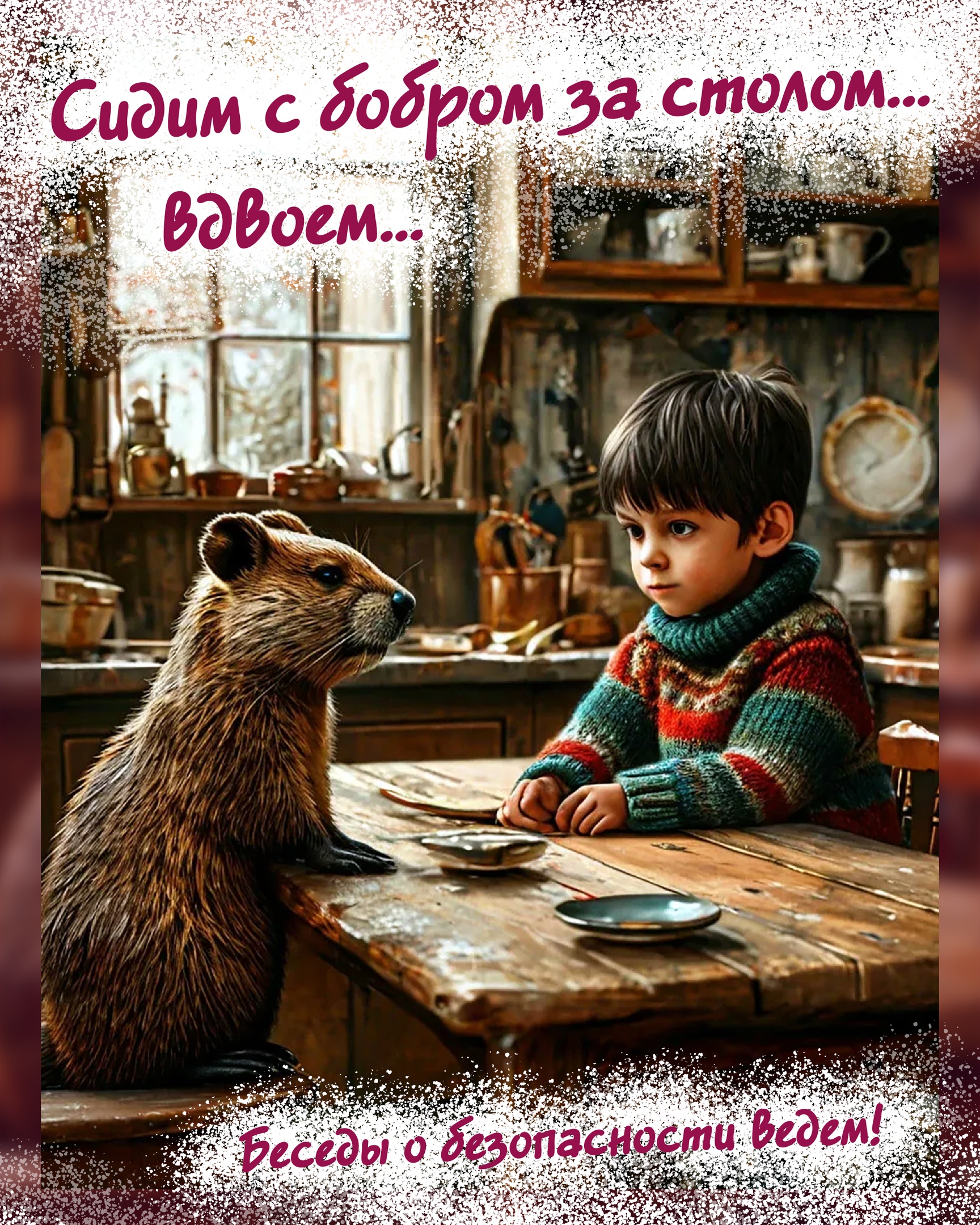 О безопасности - с бобром.